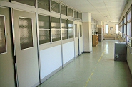 教室前廊下
